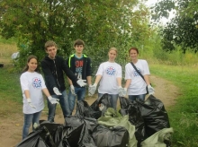 Активисты собрали в Набережных Челнах 9 кубометров мусора